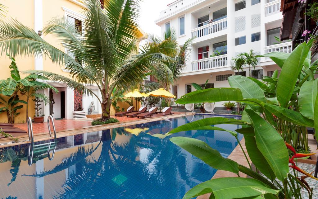 Hotel Paris Angkor Boutique Ciudad de Siem Riep Exterior foto